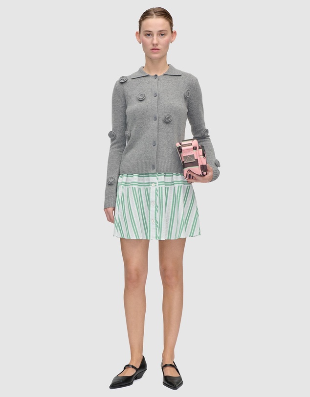Stine Goya - Button Up Long Sleeve Polo Knit