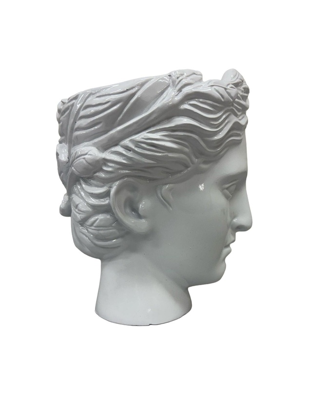 Urban Attitude - Urban Attitude Venus Head Planter - Matte White
