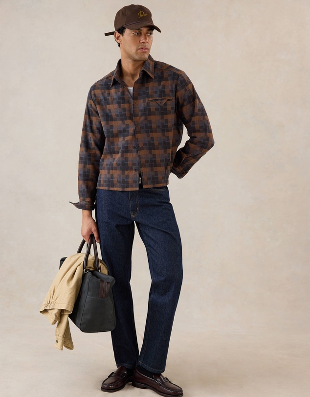 Percival - Hinsely Boxy Long Sleeve Shirt