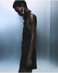 M.N.G - Halter Neck Ruched Dress