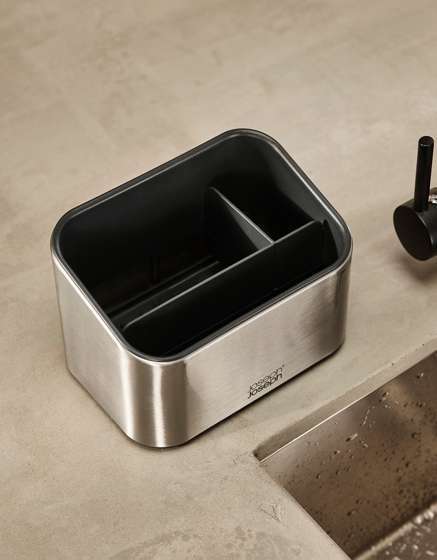 Joseph Joseph - Surface Tiered Stainless-steel Sink Tidy