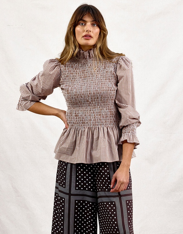Binny - Black Run With Susan Blouse