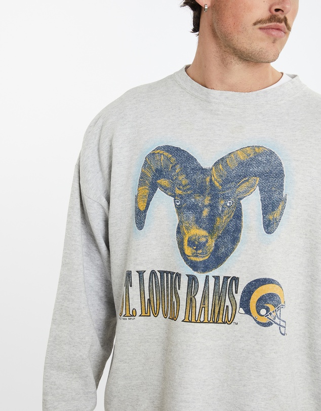 Vintage by The Real Deal - Pre Loved - 1995 NFL St. Louis Rams Sweatshirt