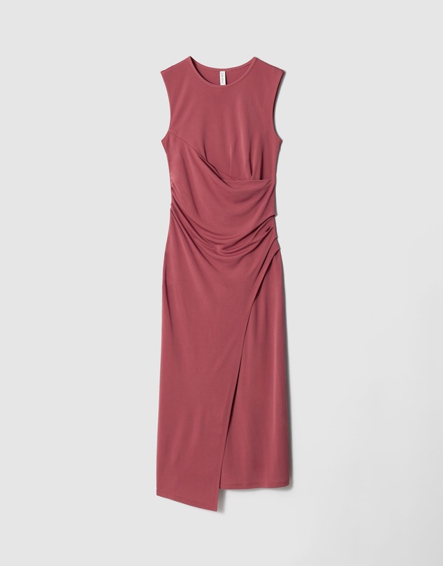 & Other Stories - Draped Midi Dress