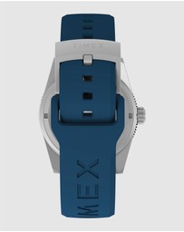 TIMEX - Deep Water Reef 200 SST Blue Dial Blue Rubber Strap