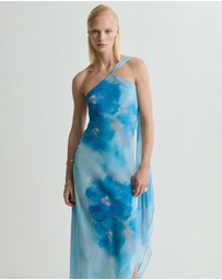 M.N.G - Cielo Asymmetrical Floral Dress