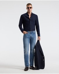 Calibre - Precision Stretch Twill Shirt Navy