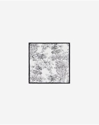 Calibre - Monkey Business Pocket Square White Combo