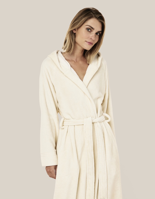 Papinelle - Long Plush Hooded Robe