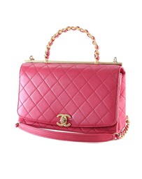 Pre-Loved by Azura Reborn - Pre-Loved Medium Quilted Lambskin La Parisienne Flap