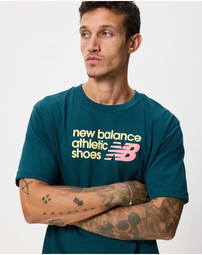 New Balance - Athletics Premium Relaxed Chest Logo T-Shirt