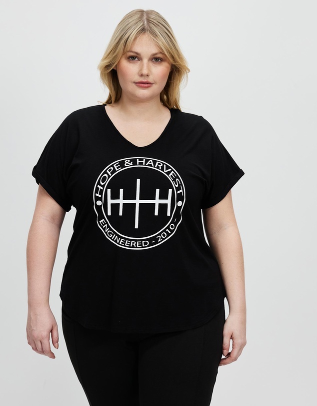Hope & Harvest - Signature Round Logo Tee