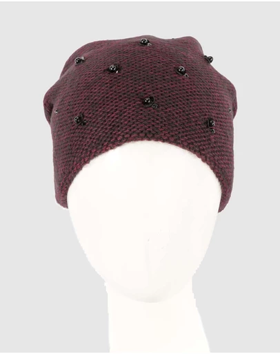 Max Alexander - European Made Wine Wool Beanie