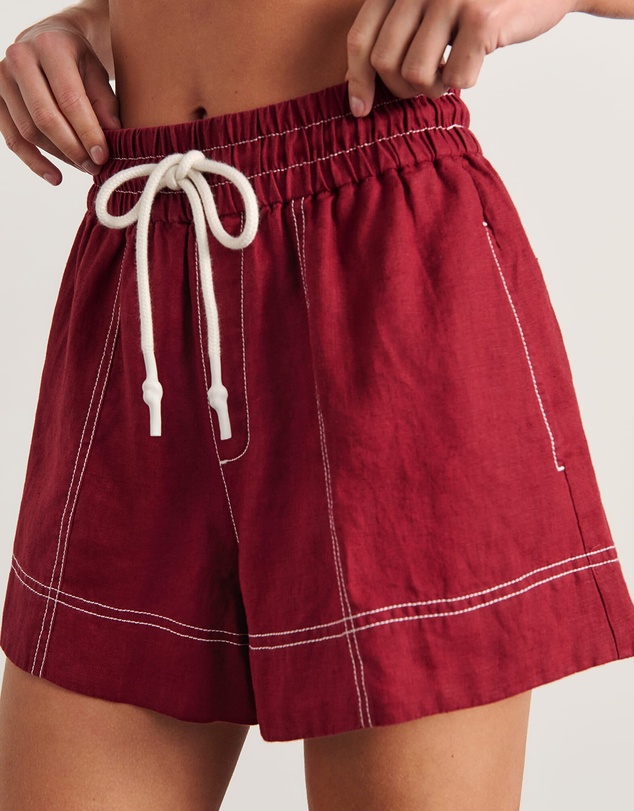 Jag - Gigi Linen Pull On Short