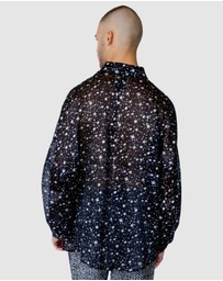 Justin Cassin - Starboy Star Sheer Shirt