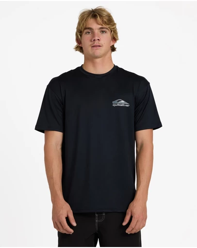 Quiksilver - Mens Carbon Short Sleeve Rashguard