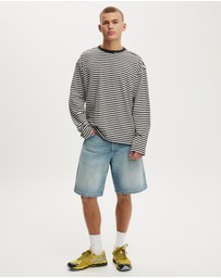 Cotton On - Cropped Fit Long Sleeve T-Shirt