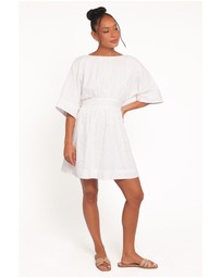 Petal & Pup - Camila Open Back Mini Dress - White
