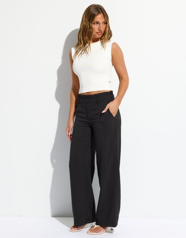 Dazie - Rocky Pinstripe Pants