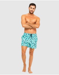 Tolu Australia - Boardshorts with Whale Sharks