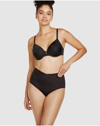 Naomi & Nicole - Real Smooth® Wrap Front High Waist Shaping Brief