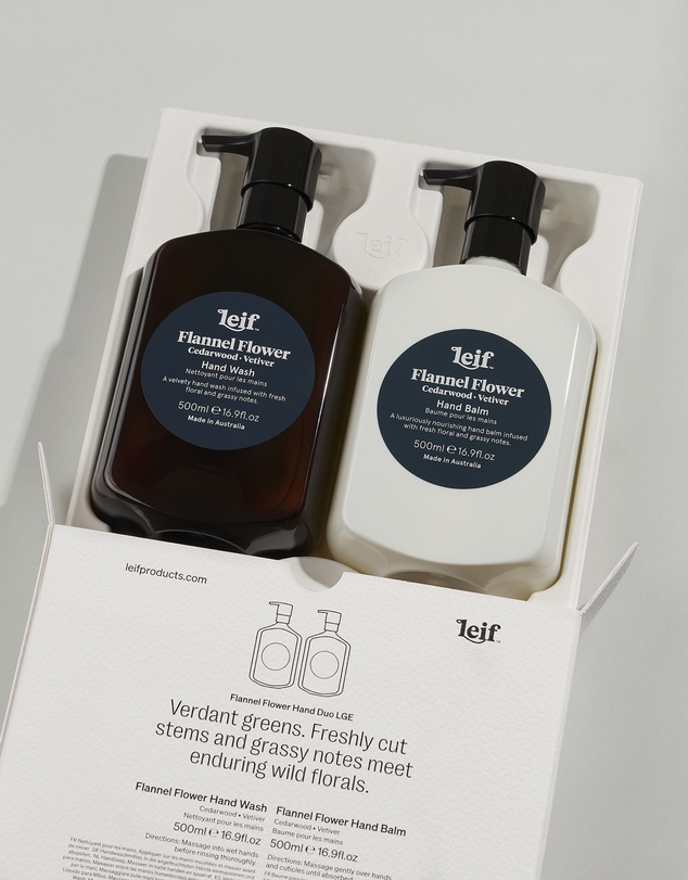 Leif Products - Flannel Flower Hand Duo LGE
