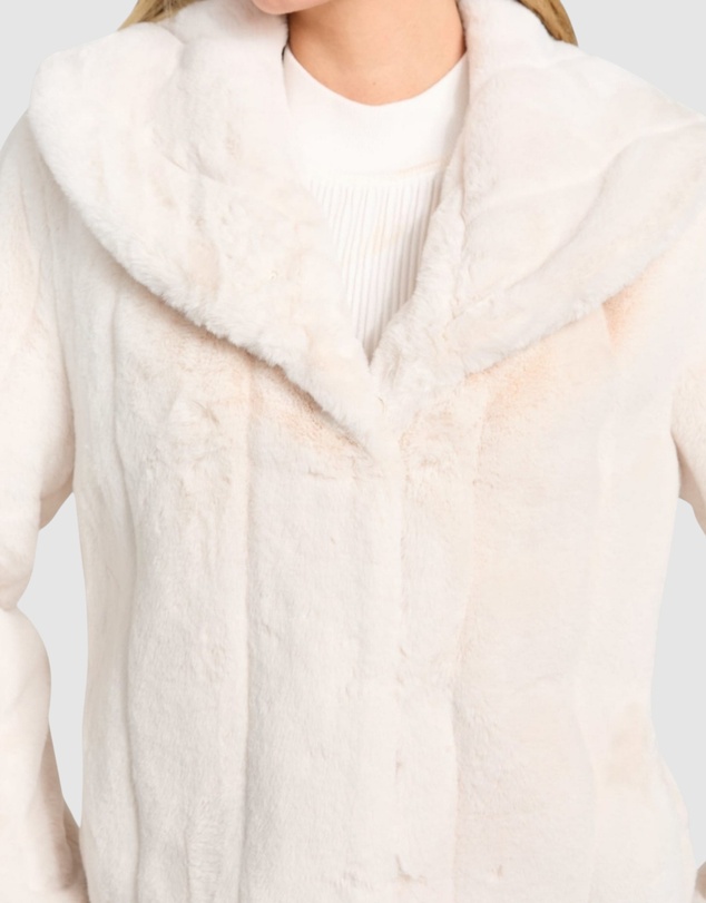 GUESS - Sophy Faux-Fur Jacket