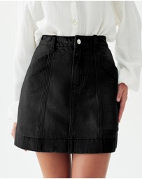 The Fated - Asha Denim Mini Skirt