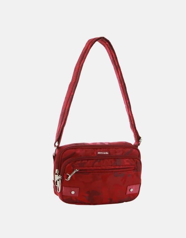 Pierre Cardin - Pierre Cardin Nylon Anti-Theft Cross Body Bag