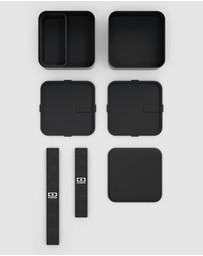 Monbento - Monbento Mb Square Bento Box - Black Onyx
