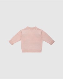Kynd Baby - Miffy Knit Cardigan in Soft Pink