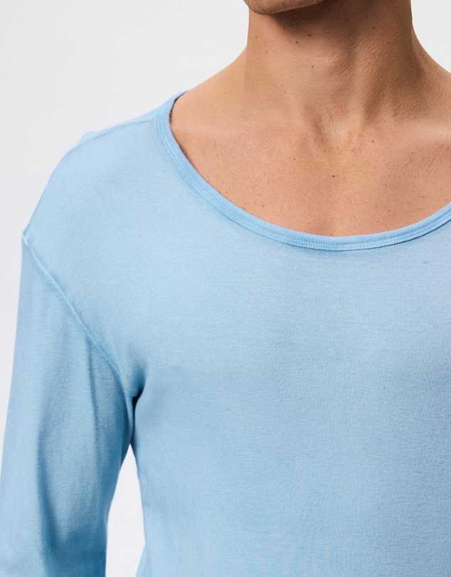 Surrounded By Ghosts - The Gypsum Slim Rib Knit Long Sleeve T-Shirt