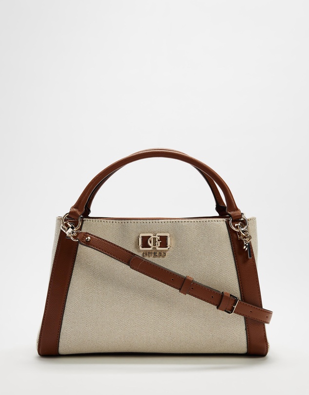 GUESS - Karnilla Girlfriend Satchel Canvas