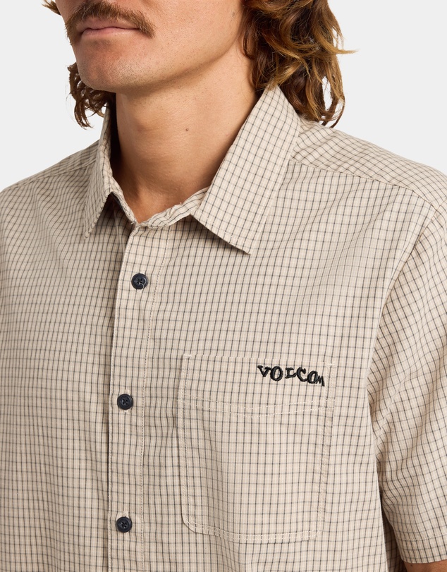 Volcom - Mens Temper Short Sleeve Shirt
