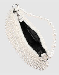 Olga Berg - Pia Pearl Croissant Bag