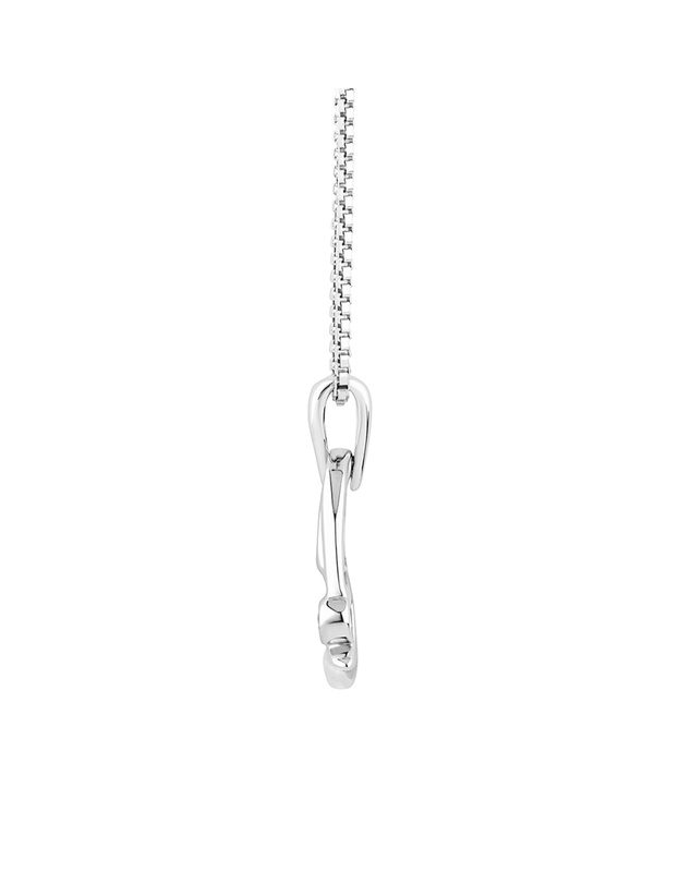 Michael Hill - Heart Pendant with a Diamond in Sterling Silver