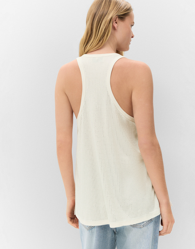 UNISON - Metallic Racer Tank