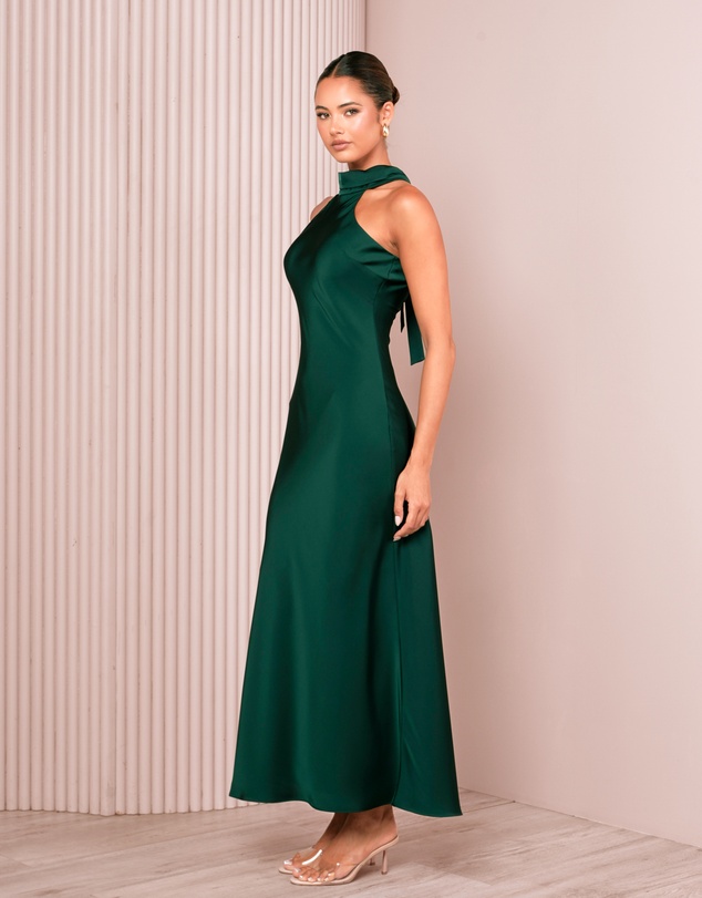 Azzurielle - Jayden High Neck Gown