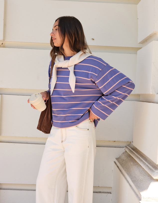 Ceres Life - Beau Long Sleeve Slouchy Tee