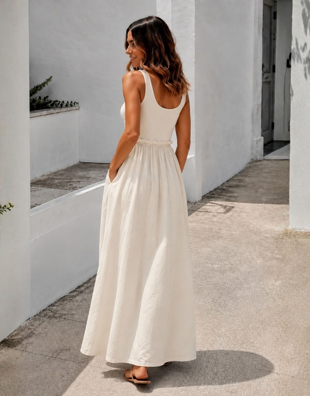 Esther & Co - Lucienne Dress - Ivory