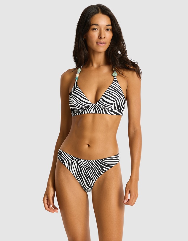 Sea Level Australia - Zebralis Longline Halter Top