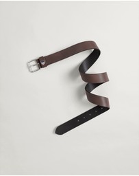 Gant - Retro Shield Leather Belt