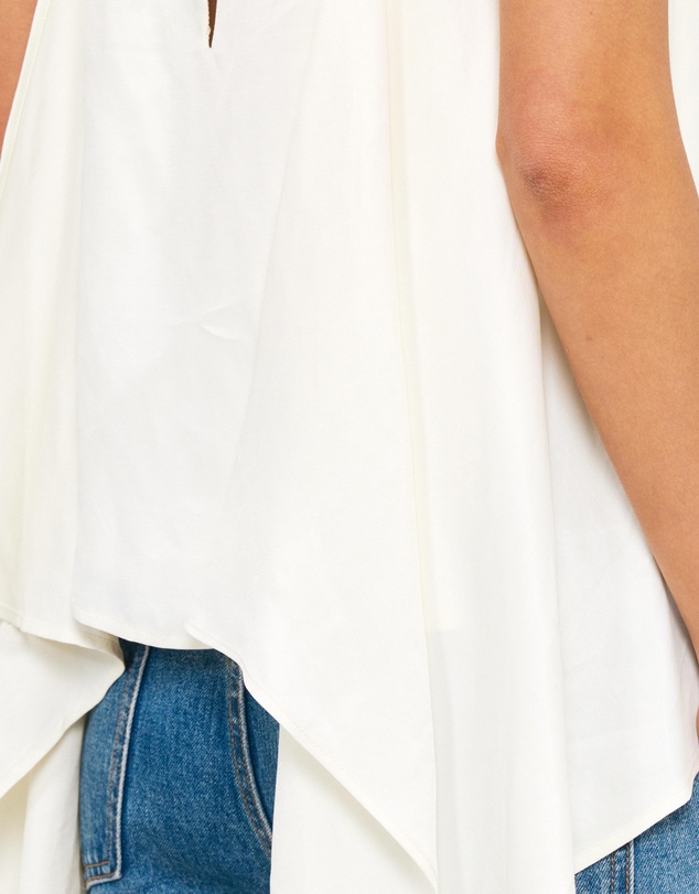AERE - Gio Drape Hem Top