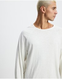 Surrounded By Ghosts - The Stannite Slub Cotton Long Sleeve T-Shirt