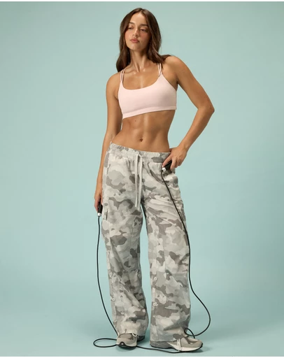 Lorna Jane - Authentic Washed Camo Cargo Pants
