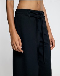 Lover - Parker Double Belted Tailored Pants