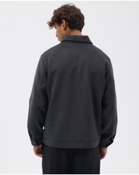 AERE - Wool Double Zip Jacket