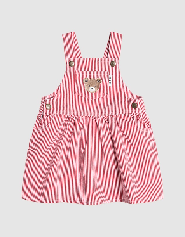 Huxbaby - Stripe Pinafore Dress - Babies