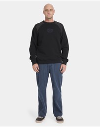 Billabong - Mens Bad Dog Crew Neck Fleece Top