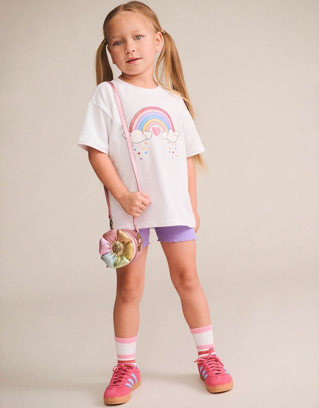 Huxbaby - Magical Rainbow Slouchy Tee - Babies-Teens